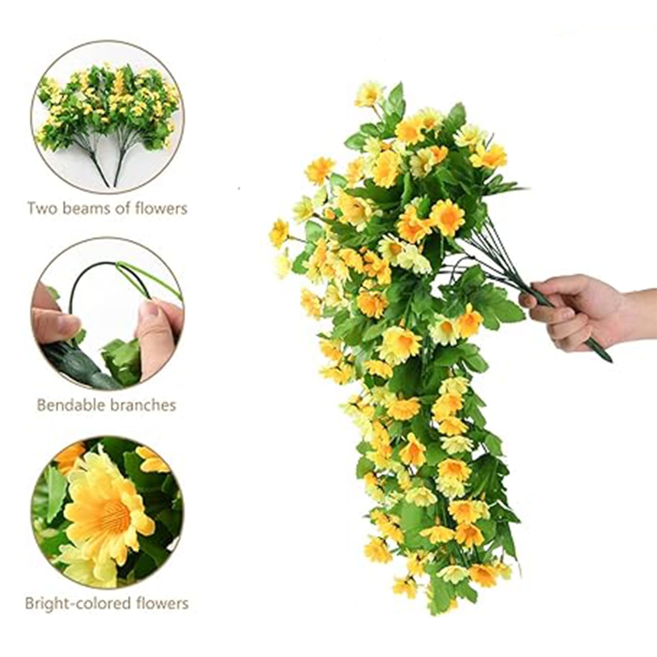 220 flowers in vibrant colours!